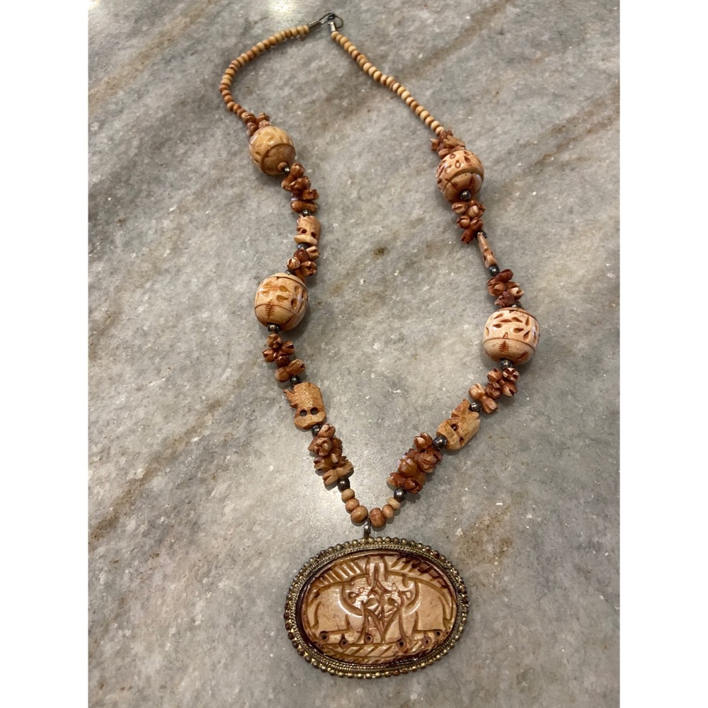 Elephant necklace